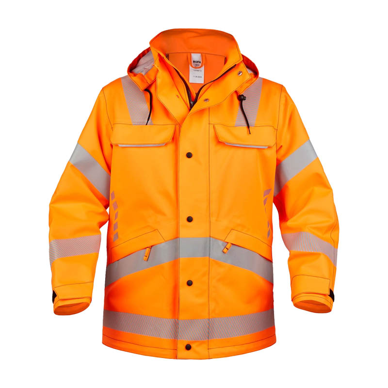Rofa DRY-LIGHT HI-VIS 4492622 Warnschutz Regen Parka
