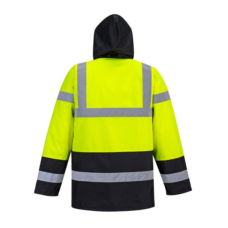 PortWest S466 Winter Warnschutz Jacke Kontrast Kälteschutz zertifiziert