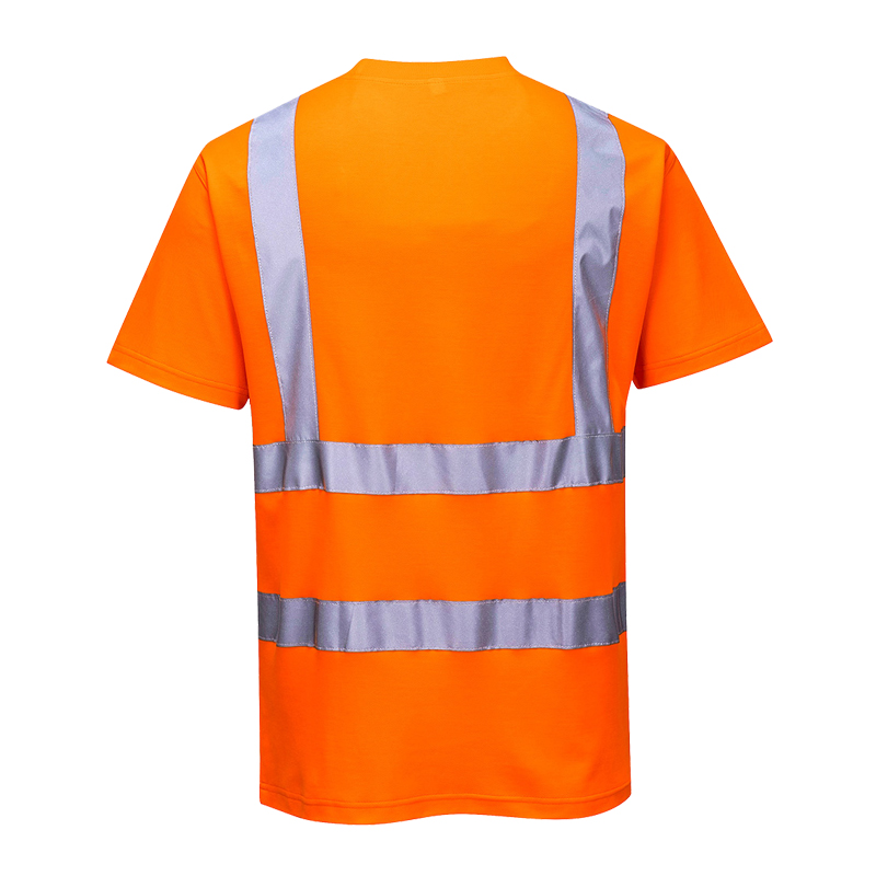 PortWest S170 Warnschutz T-Shirt Cotton Comfort Klasse 2