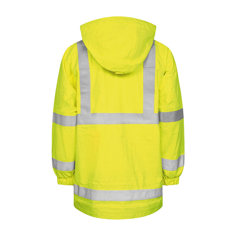 Lyngsøe Electric ARC-LR17055 MultiNorm Hi Vis Warnschutz Regenjacke | APC2