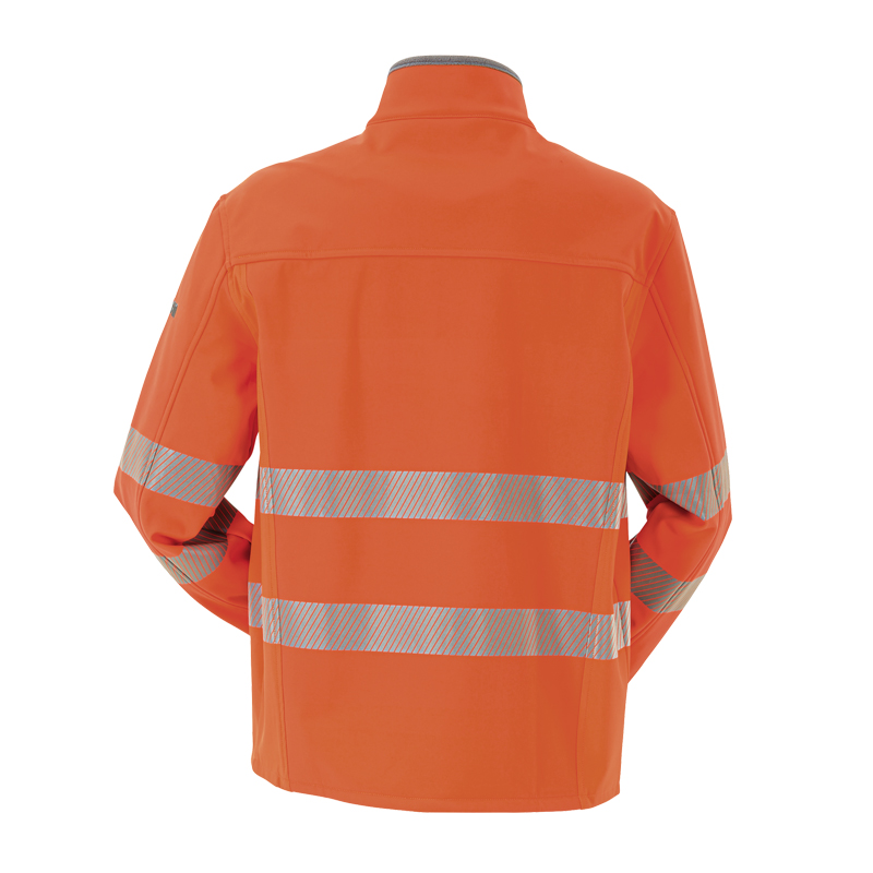 Planam Norit Pure Warnschutz SoftShell Jacke mit Stretch