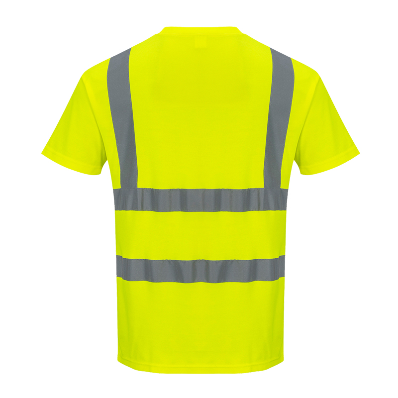 PortWest S170 Warnschutz T-Shirt Cotton Comfort Klasse 2