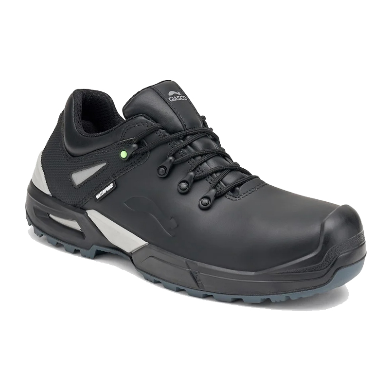 Giasco 3Ultra Rubber Lobbia Sicherheitsschuhe extreme S7S von Giasco, schwarzer Arbeitsschuh mit Schnürung und robuster Sohle