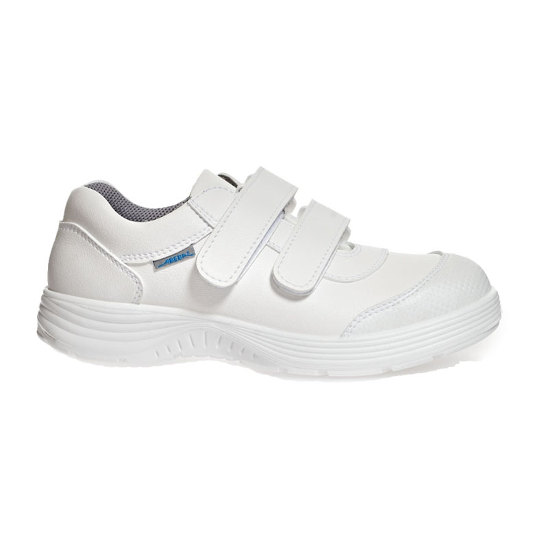 Abeba 711047 S2 Sicherheitsschuhe mit Klettverschluss | weiß