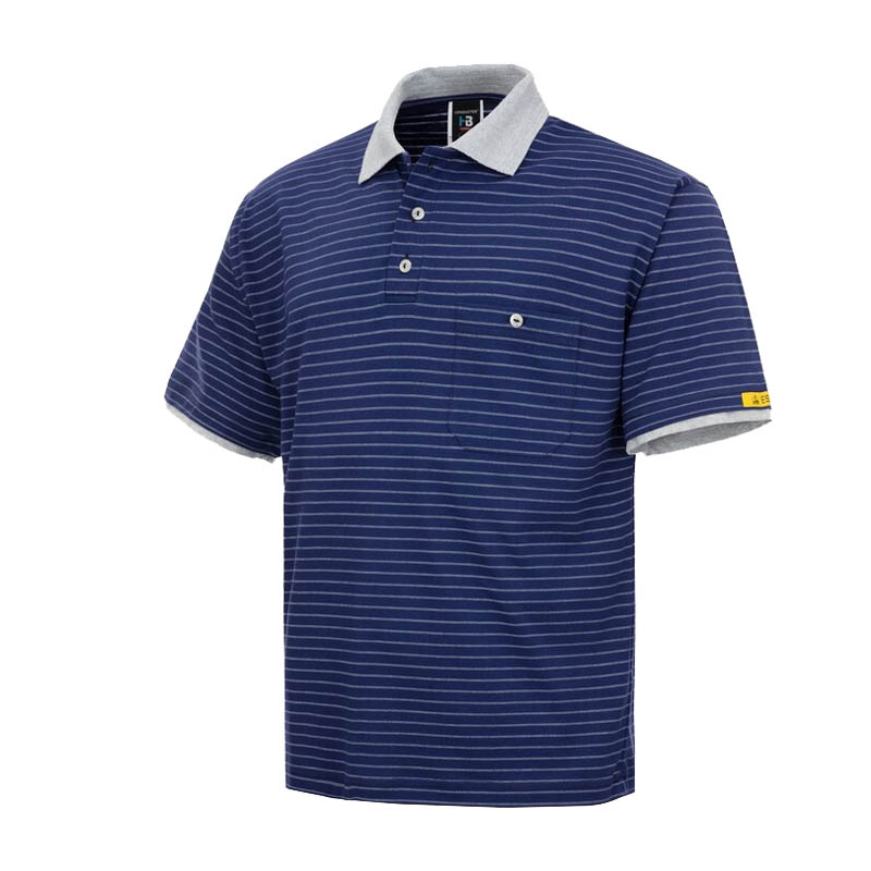 HB CONDUCTEX Cotton Knit ESD Polo Shirt kontrast
