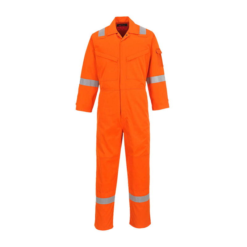 PortWest AF73 Silver Multi Norm Overall extra leicht