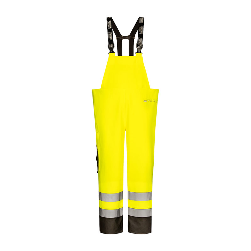 Lyngsøe FR-LR259 flammhemmende Hi Vis Warnschutz Regen Latzhose
