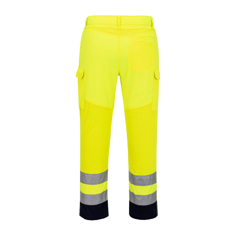 PortWest T143 Hi-Vis Warnschutz Mesh Panel Hose
