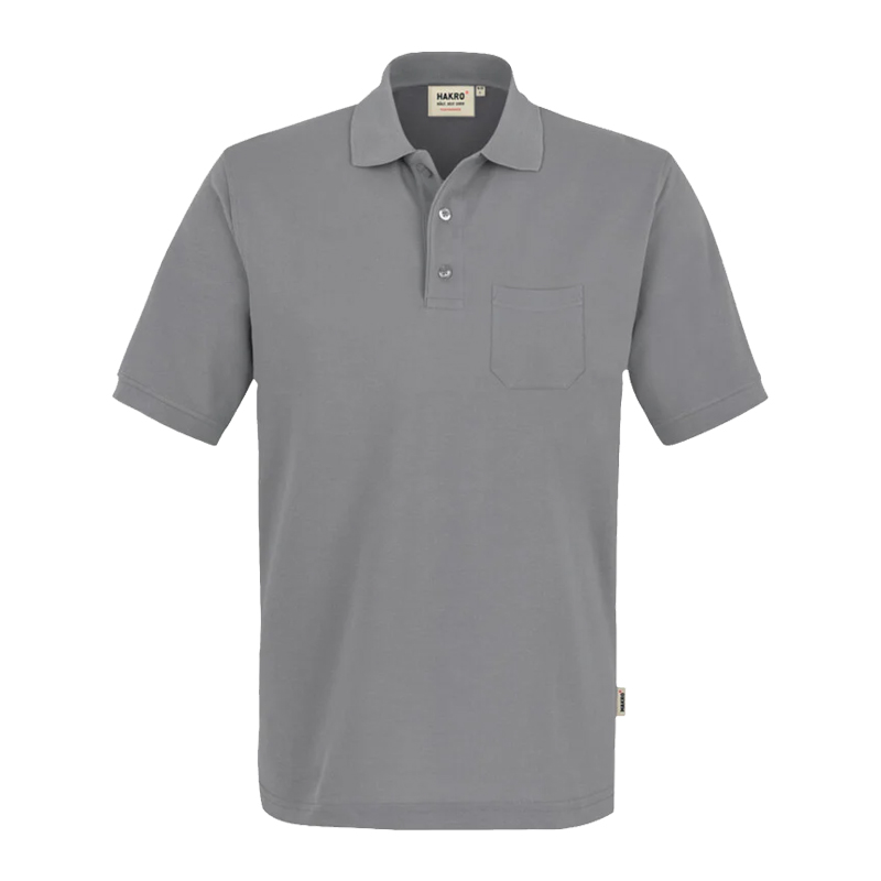 Hakro 812 Pocket Polo-Shirt Comfort Fit verstärkte Baumwolle | 1/2 arm