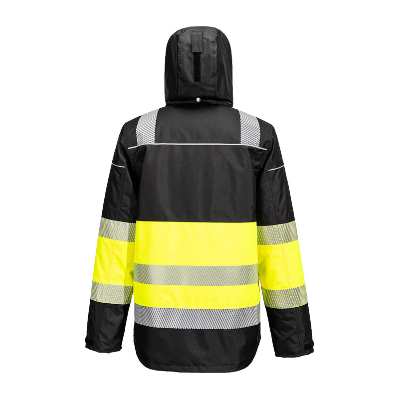 PortWest PW364 Hi-Vis Winter Jacke Klasse 1
