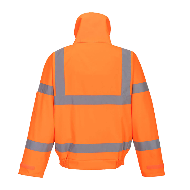 PortWest S591 Extreme Warnschutz Pilotjacke gefüttert und hoch atmungsaktiv