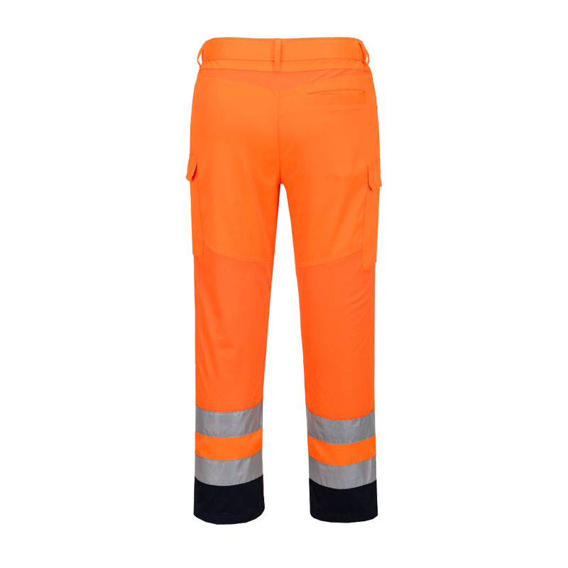 PortWest T143 Hi-Vis Warnschutz Mesh Panel Hose