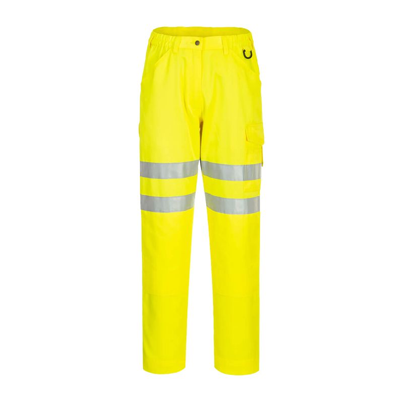 PortWest EC40 ECO Warnschutz Hose aus recyceltem PES