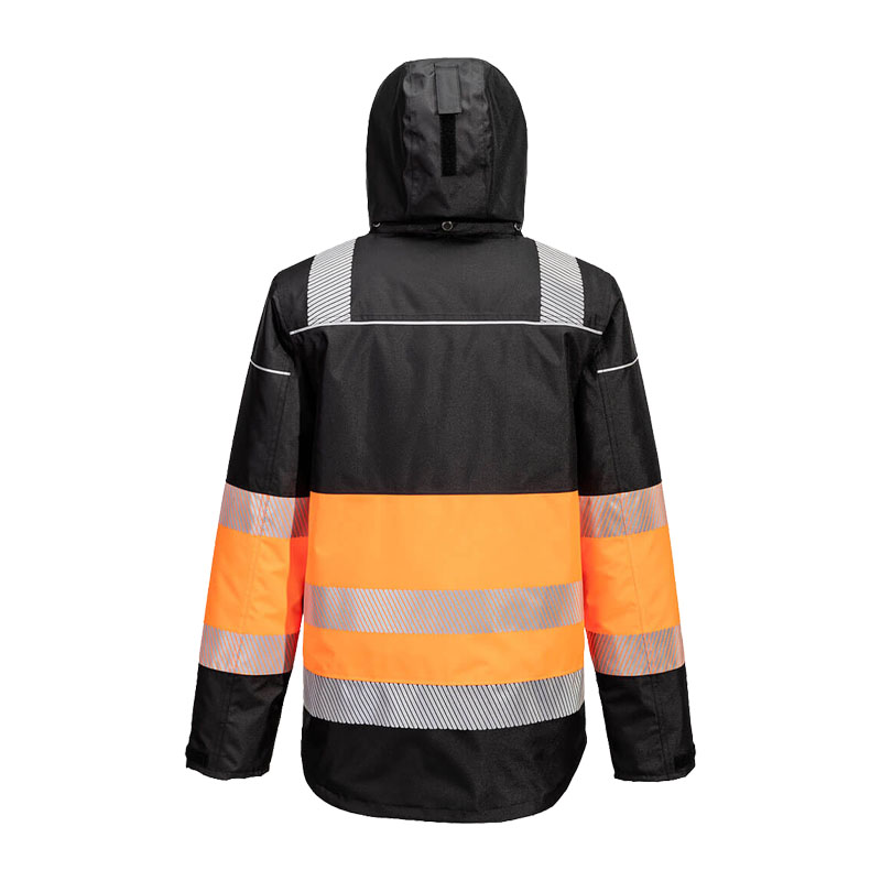 PortWest PW364 Hi-Vis Winter Jacke Klasse 1