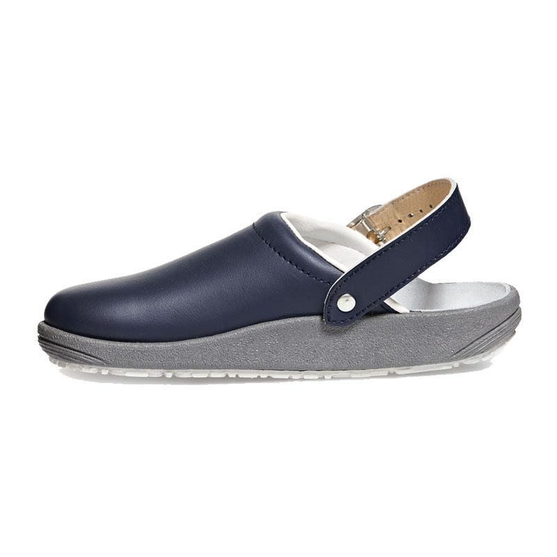 Abeba 9250 Rubber OB Clog für Medizin & Pflege | blau