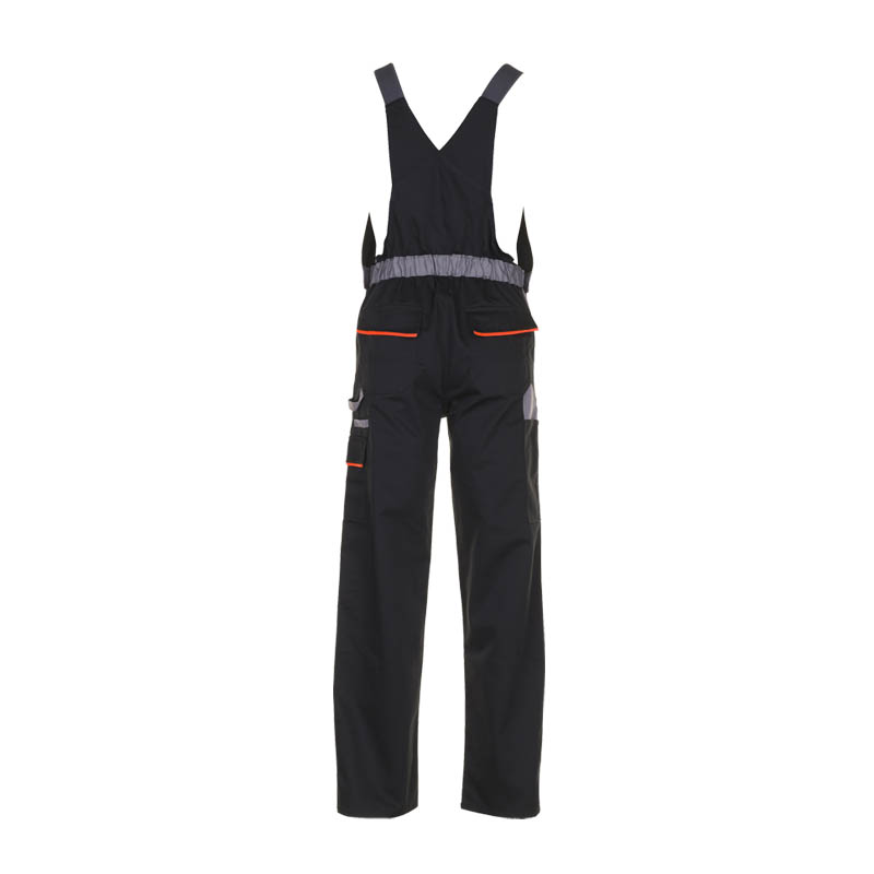 Planam Visline Latzhose mit Neonbiesen