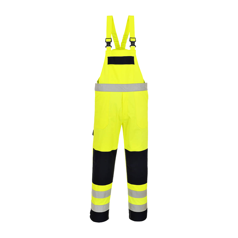PortWest FR63 MultiNorm Warnschutz Latzhose Klasse 3