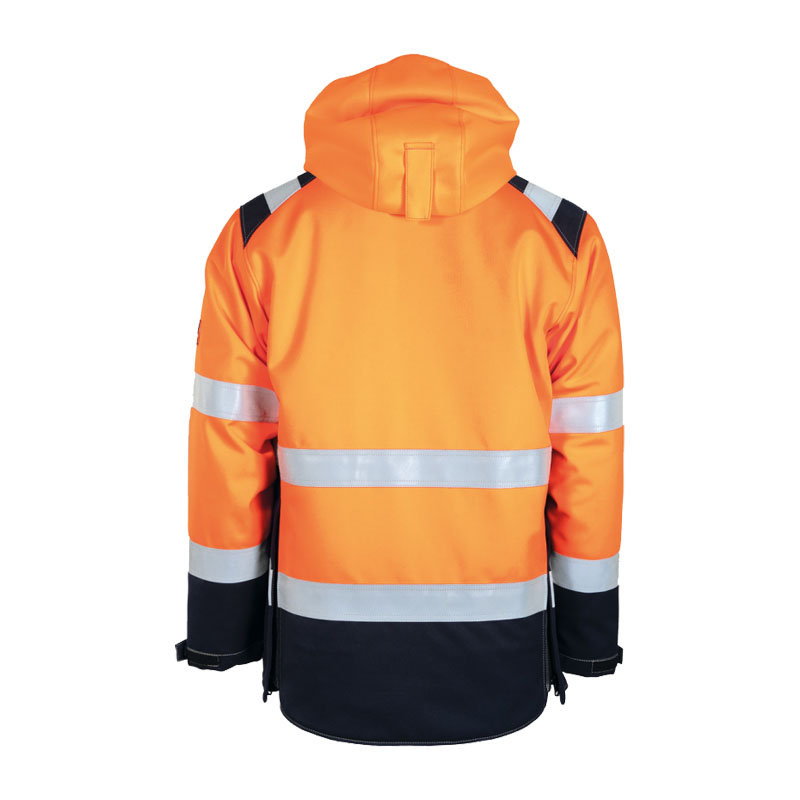 Tranemo Zenith FR Hi-Vis Winterjacke RIS mit Kapuze metallfrei | 520882