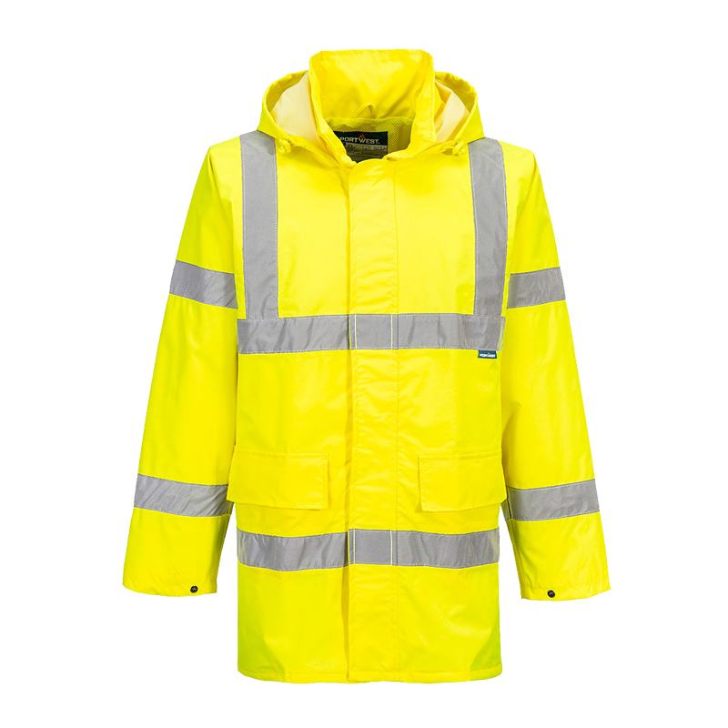 PortWest S160 Warnschutz Regen Verkehrsjacke Lite Klasse 3