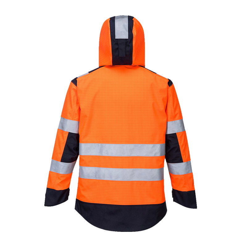PortWest MV70 MultiNorm Warn Wetterschutz Jacke Klasse 3