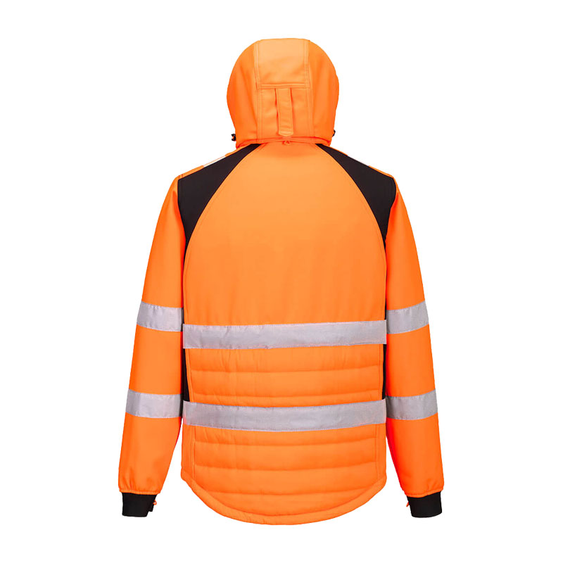 PortWest CD863 ECO Warnschutz Hi-Vis Hybrid Jacke