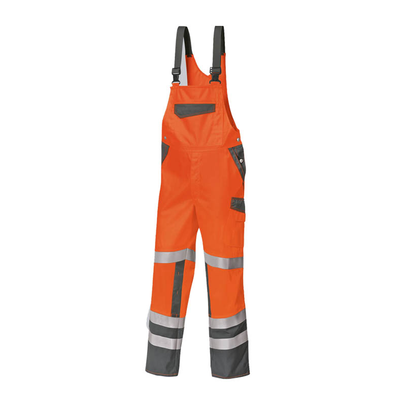 BP 2011 Warnschutz Comfort Latzhose mit Knietaschen