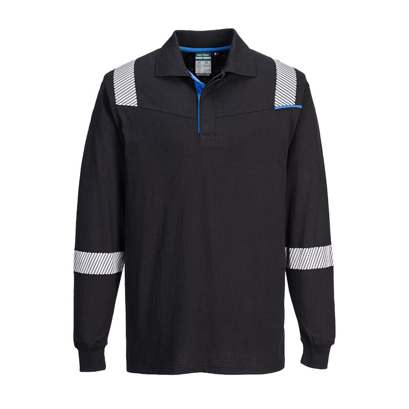 PortWest FR711 Multi Norm Polo Shirt langarm