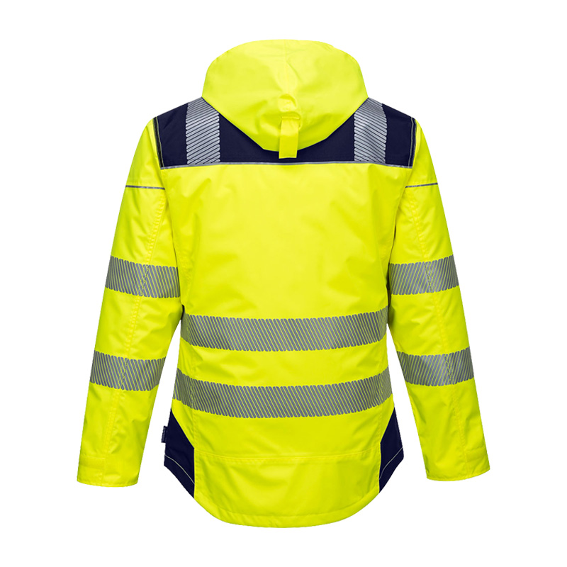 PortWest T400 Insulatex Warnschutz Winter Jacke gefüttert wasserdicht