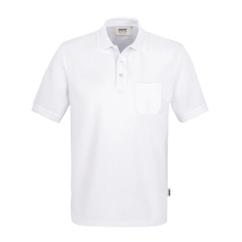 Hakro 812 Pocket Polo-Shirt Comfort Fit verstärkte Baumwolle | 1/2 arm