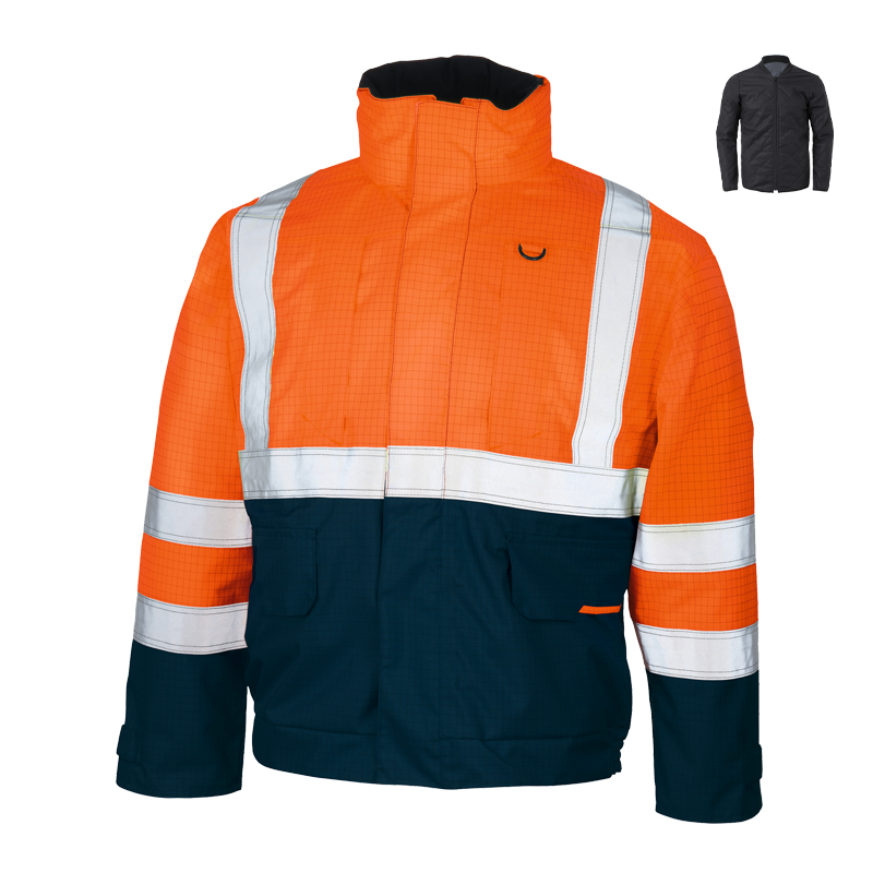 Kind 82445 FR Hi-Vis Wetterschutz Jacke StarLine FA 3000 + Wärmefutter