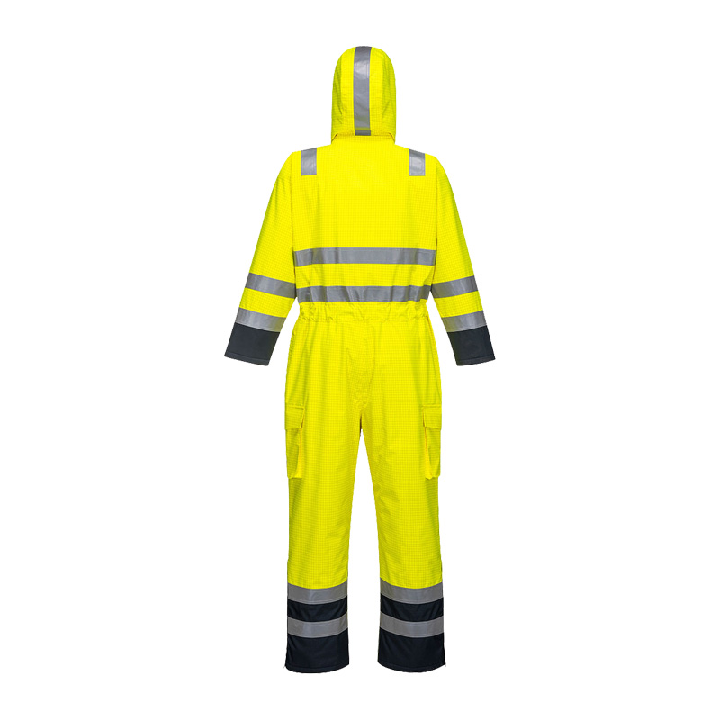 PortWest S775 MultiNorm Regen Warnschutz Overall gefüttert