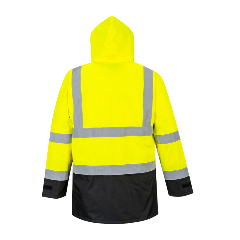 PortWest S768 Warnschutz 5 in 1 Exekutiv Wetterschutz Jacke multifunktional