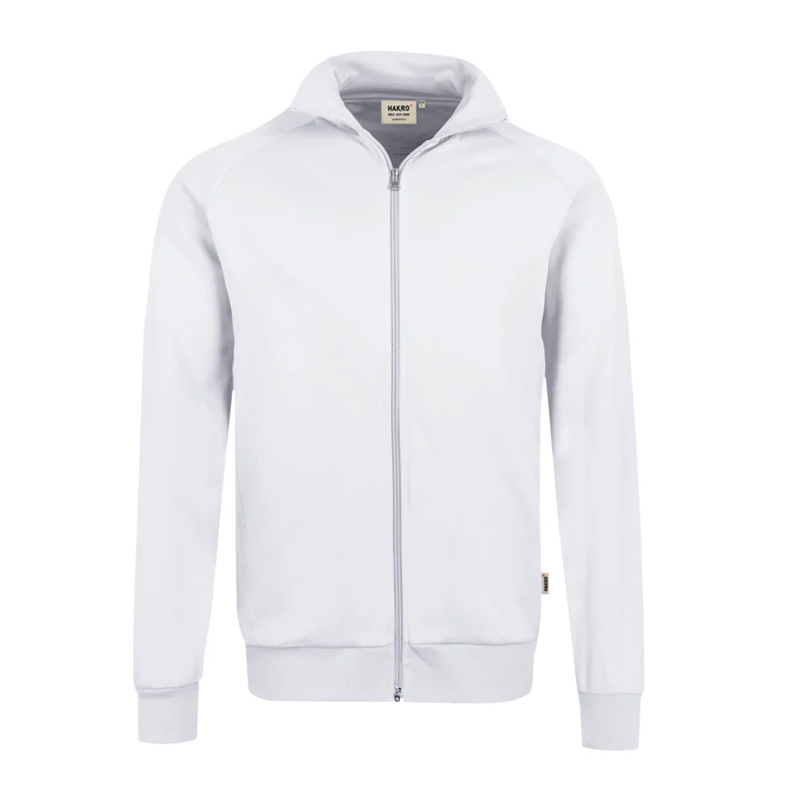 Hakro 606 PREMIUM Sweat-Jacke Comfort Fit aus Baumwolle