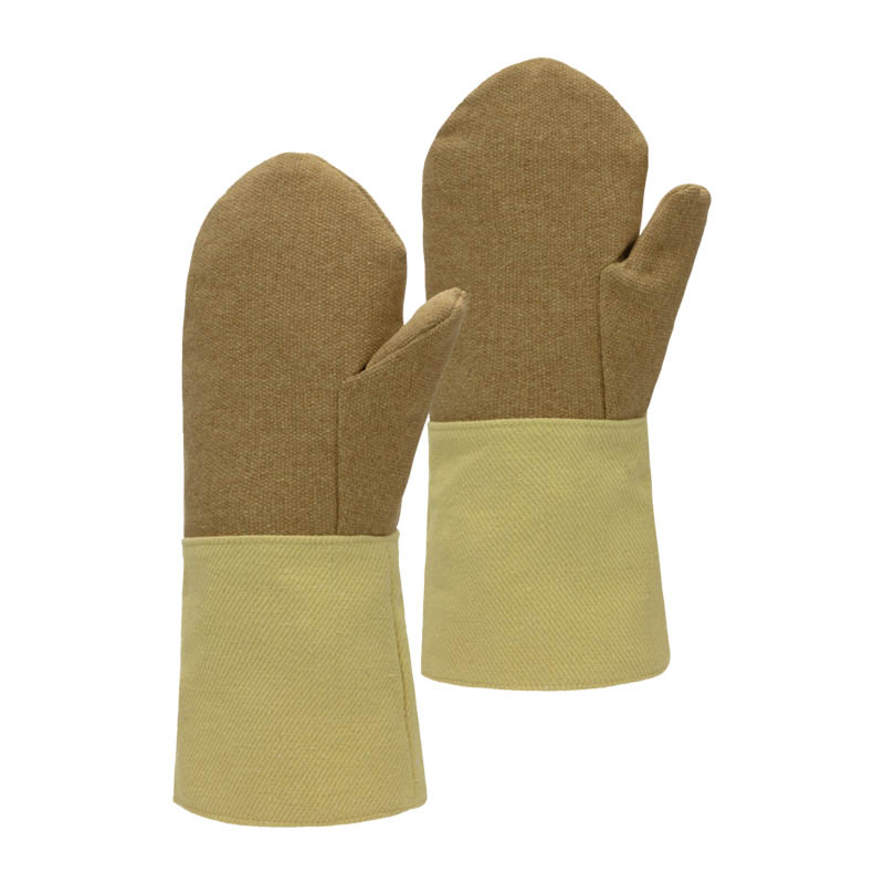 Tempex Hitzeschutz Faust Handschuhe 390 mm bis 500°C