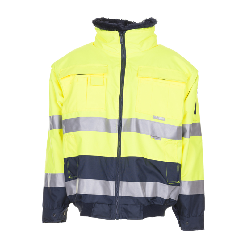 Planam Warnwetterschutz Comfortjacke kontrast Klasse 3