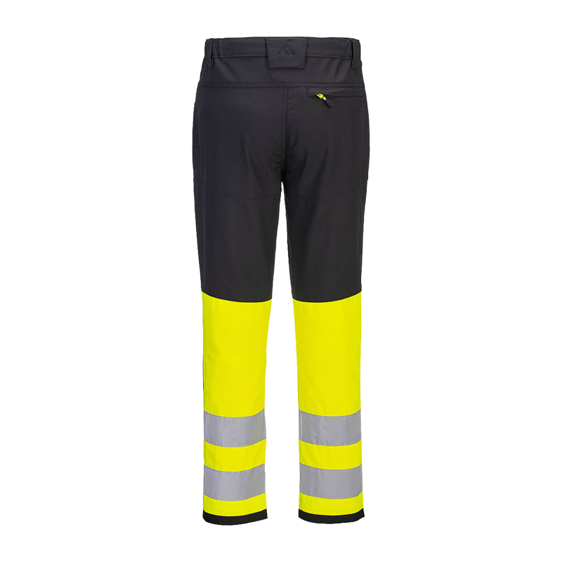 PortWest CD888 ECO Stretch Warnschutz Hose aus recyceltem PES