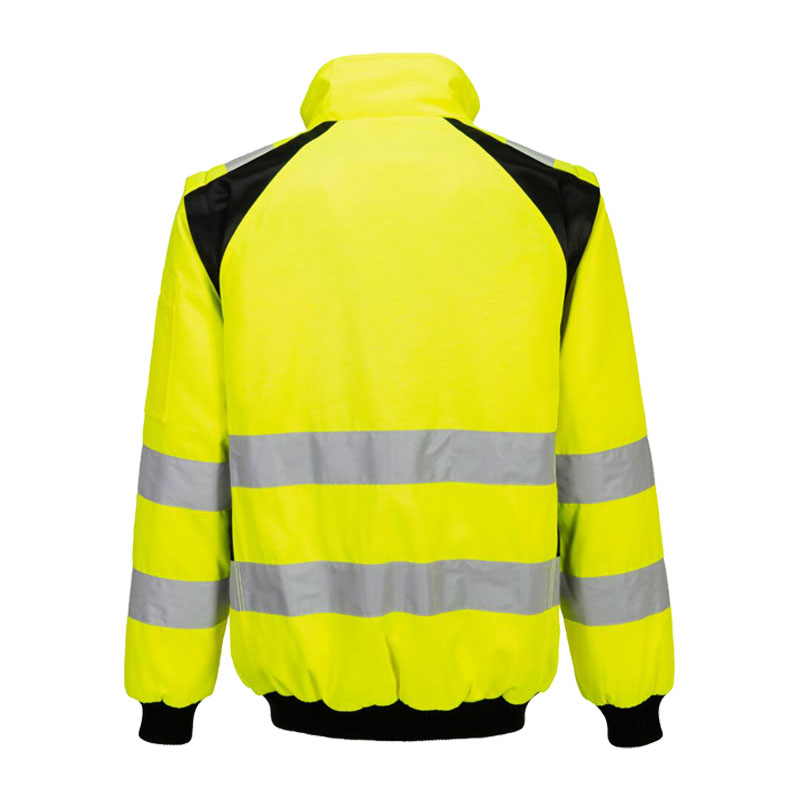 PortWest CD898 Hi-Vis Warnschutz Pilot Jacke Klasse 3