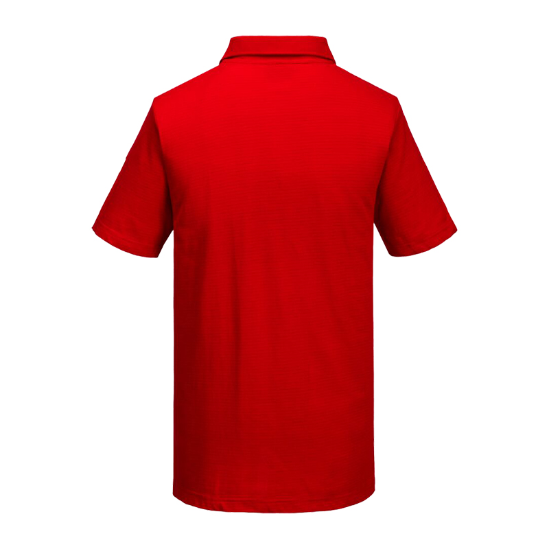 PortWest AS21 Antistatik ESD Polo-Shirt kurzarm für EPA Bereiche