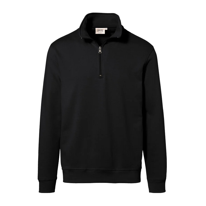 Hakro 451 PREMIUM ZIP Sweat-Shirt Comfort Fit aus Baumwolle