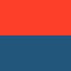 metro blue | orange