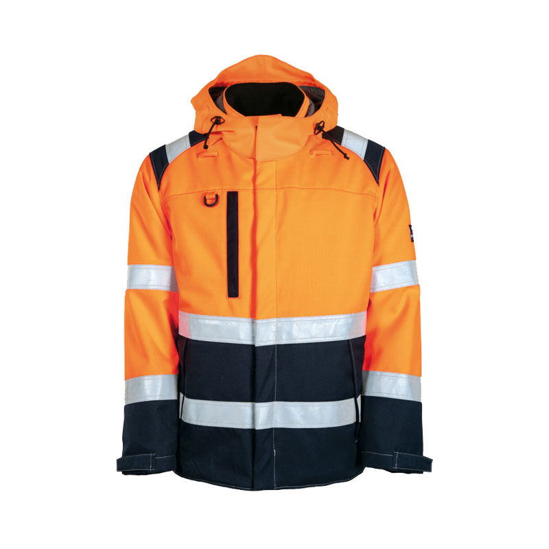 Tranemo Zenith FR Hi-Vis Winterjacke RIS mit Kapuze metallfrei | 520882