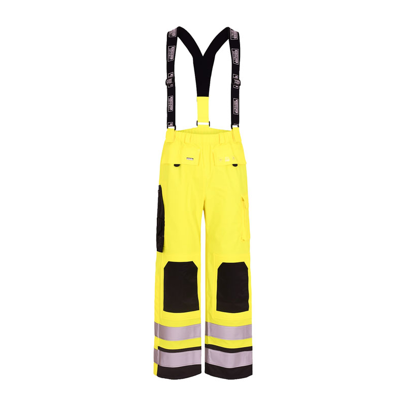 Lyngsøe FR-LR6022 flammhemmende Hi Vis Warnschutz Regen Latzhose