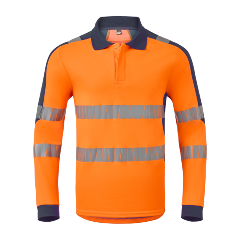 HaVeP 10090 MultiNorm Hi-Vis Warnschutz Polo-Shirt inhärent