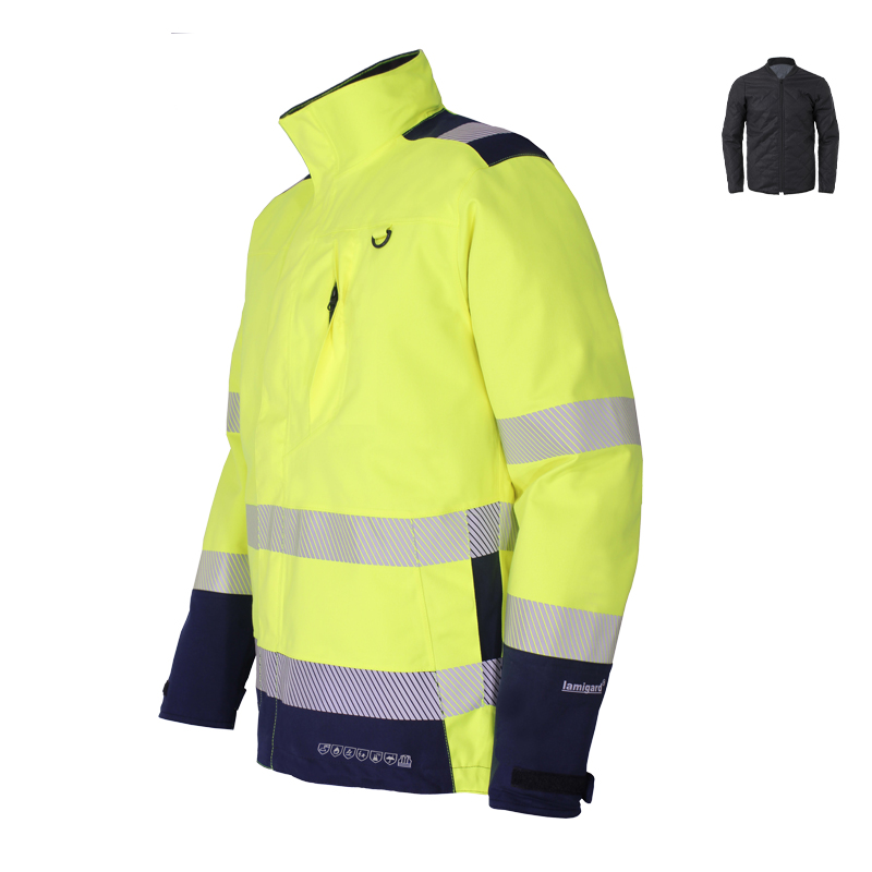 Kind 82587 Ultra 2.0 FR Hi-Vis Wetterschutz Jacke FA4000 + Wärmefutter