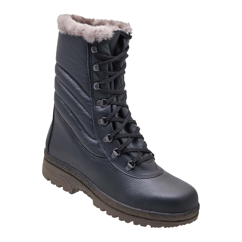 TEMPEX S2 Sicherheits Schnürstiefel mit Lammfell