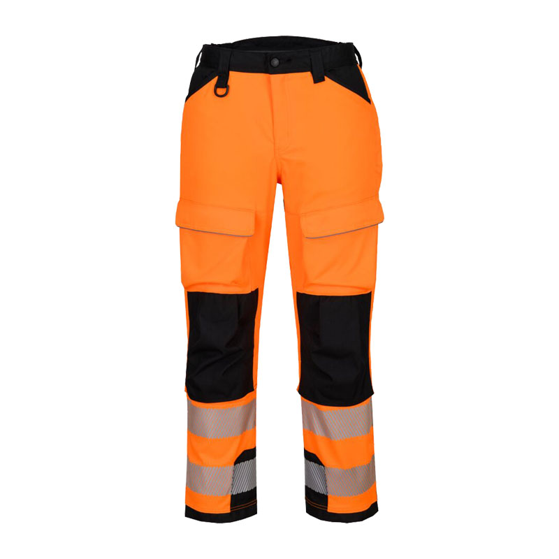 PortWest T142 Hi-Vis Warnschutzhose für Tragegurte