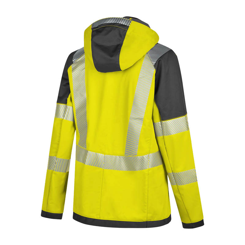 BP 2035 Damen Warnschutz Stretch Softshell Jacke