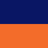 orange | navy