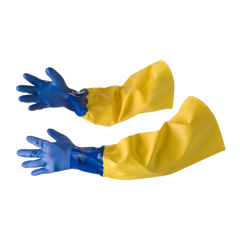 Dolfing 450.01 Regen Ärmel mit Handschuhen | robustes Ölzeug