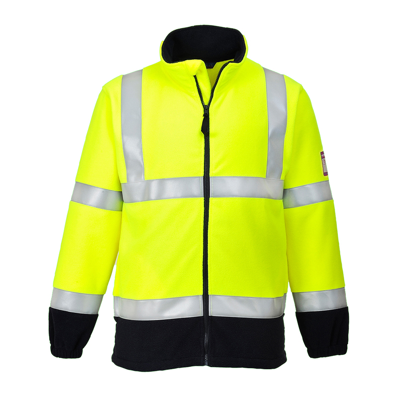 PortWest FR31 MultiNorm Warnschutz Fleece Jacke